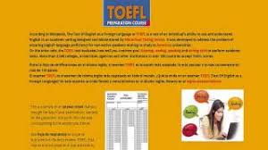 Find the terms from key information section 2 which correspond with these definitions. Toefl Course Englishcourse
