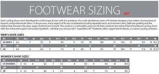 Sidi Size Chart Sidi Shoe Size Chart Sidi Boot Sizing Chart