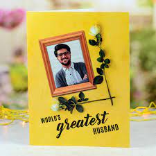 greatest husband custom card gifts for