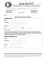 Request Medical Records Release Form Template Sample Letter To