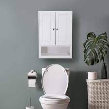 Design House Concord 2 Door 21 In Fully Assembled Bathroom Wall Cabinet In White