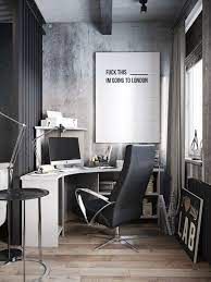 masculine home office for a man