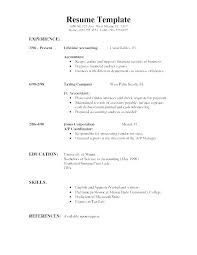 Work History Template Resume Example Competent Final See Yet