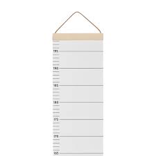 Childrens Growth Chart Off White