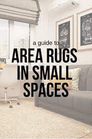 a guide to area rugs in small es