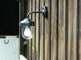 Black Barn Or Stable Wall Mounted Light