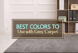 best colors to use with grey carpet