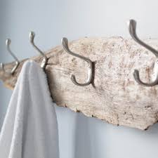Upgrade your master suite with modern bath hardware. A Beachcomber S Rustic Towel Rack Sustain My Craft Habit