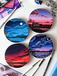 17 Beautiful Sunset Painting Ideas