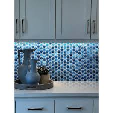 Matte Finished Glass Mosaic Tile