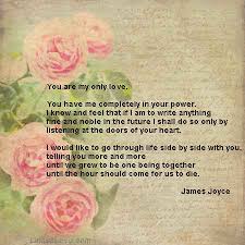james joyce romantic love letters
