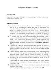 Brevet Corrige Sujet Français | PDF | Rêve | Phrase