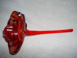 Viking Glass Persimmon Gypsy Roses