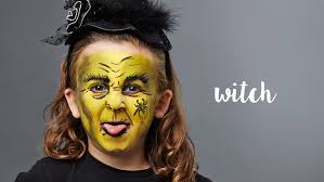 face painting for kids old witch