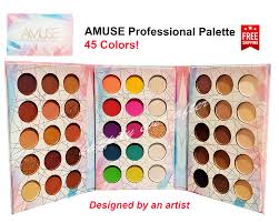 amuse professional 45 colors eyeshadow
