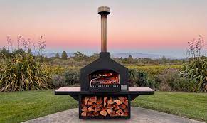 Outdoor Fireplace Oven With Chimney