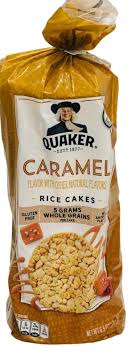 quaker caramel gluten free rice cakes 6
