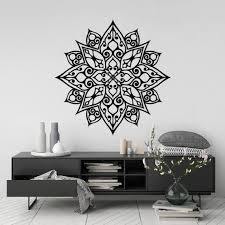 Mandala Flower Wall Art Sticker Modern
