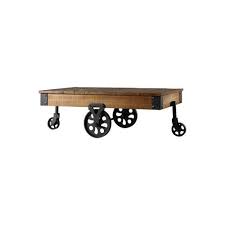 Rustic Industrial Factory Cart Cocktail