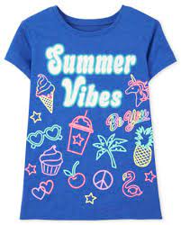 summer vibes graphic tee