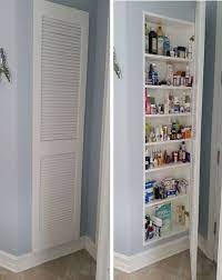 full size medicine cabinet storage idea