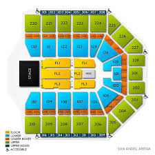 Van Andel Arena 2019 Seating Chart