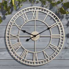 Giant Garden Wall Clock Roman Numeral
