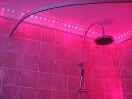 Colour Changing Shower Lighting