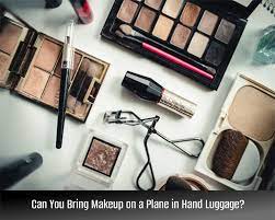 bring makeup on a plane in hand luge