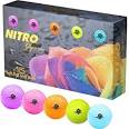 Nitro Glycerin Golf Balls 15-Pack Multi Color - 15-Pack