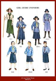 Girl Guide Uniforms From 1908 1989 Uk Guides Uniform