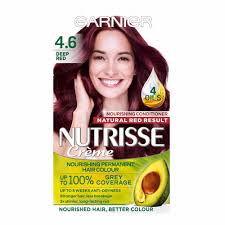 New listinggarnier nutrisse hair color dye cream black cherry 42 new. Garnier Nutrisse Morello Cherry Deep Red 4 6 Permanent Hair Dye Wilko