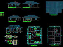 Single Family Home In Autocad