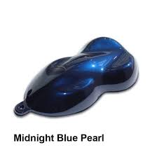 Midnight Blue Color Car Paint Pearl
