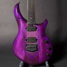 #johnpetrucci #majesty #musicmanjohn petrucci presents the majesty in the purple nebula finish. 2018 Ernie Ball Music Man Monarchy Series Majesty Majestic Purple Guitars Electric Solid Body Miami Guitars