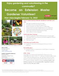 2022 extension master gardener cl