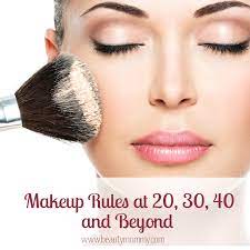 makeup rules at 20 30 40 and beyond