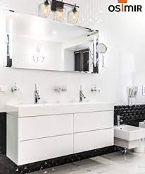 Romantic or old world bathroom vanity mirrors are quite common. Osimir Bathroom Light Fixtures 21 Inch Farmhouse Bathroom Vanity Lights Over Mirror Dark Bronze Bath Wall Light Farmhouse Goals
