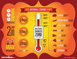 12 True Proper Food Temperatures Chart