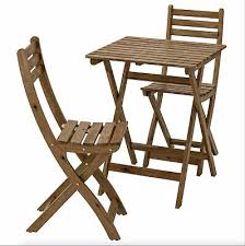 Ikea Askholmen Table 2 Chair Outdoor