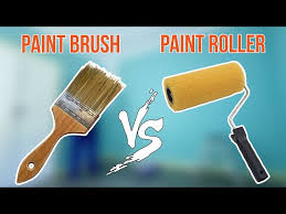Paint Roller Vs Paint Brush Which One