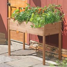 Lacoo Raised Garden Bed 46x22x30in