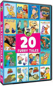 20 furry tales dvd from pbs kids