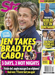 But it was the backstage photos of the two actors congratulating each other that set tongues wagging! Jennifer Aniston Took Brad Pitt On Secret Trip To Mexico