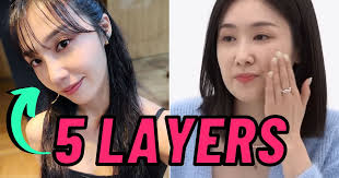 k pop idols wear 5 layers of face