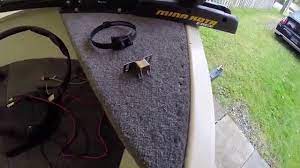 install a transducer on trolling motor