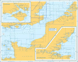 Admiralty Charts English Channel East North Sea South