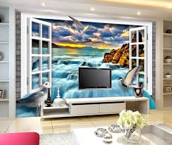 3d Wallpaper 3d Tv Wall Paper Window Of