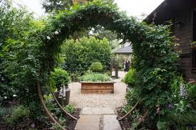 garden with a moon gate
