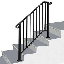 The canadian railroad scene has differed ra. Size 35cm 1 1ft Stair Railing For Indoor Stairs Exterior Support Bar Matte Black Wrought Iron 2 Step Handrails For Outdoor Steps Stair Parts Building Materials Ayalonlaw Co Il